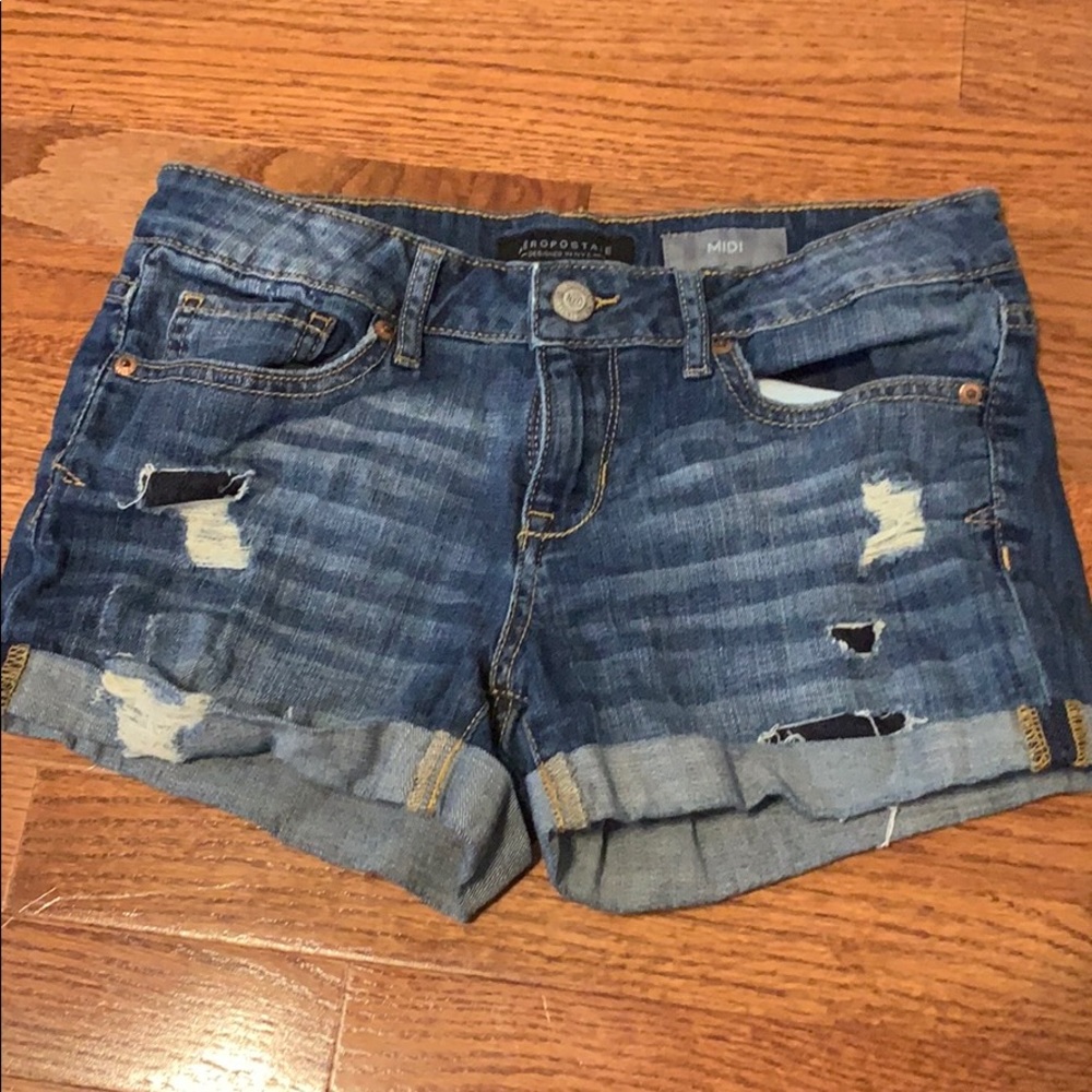 Jean shorts